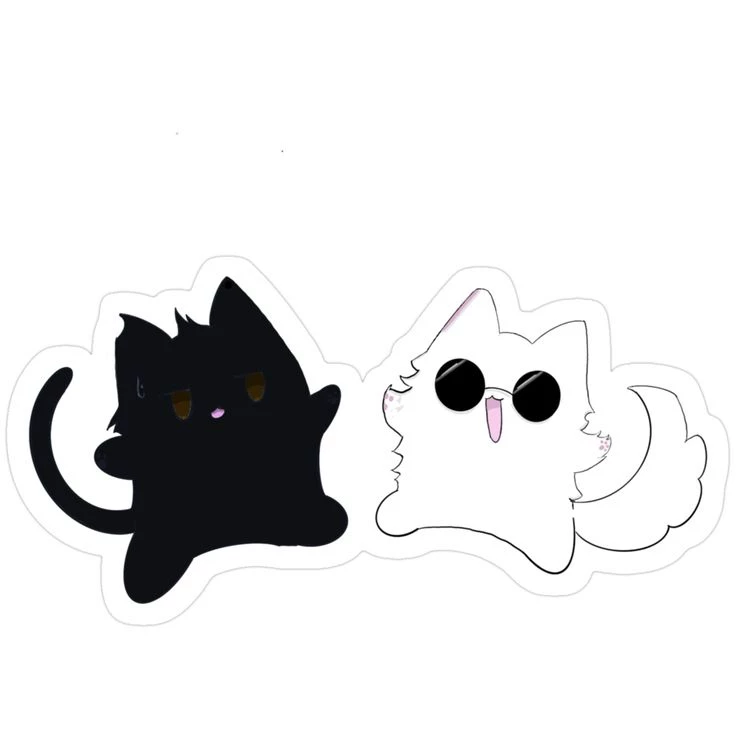 Gojo and geto cats thumbnail