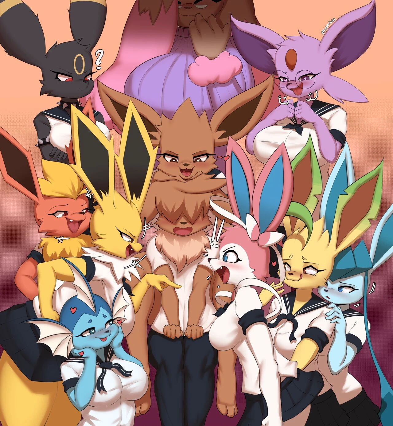 eeveelution x Eevee ship thumbnail