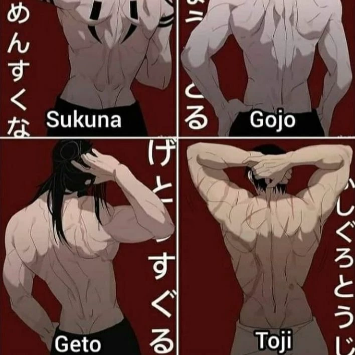 Gojo Geto Toji Sukuna thumbnail
