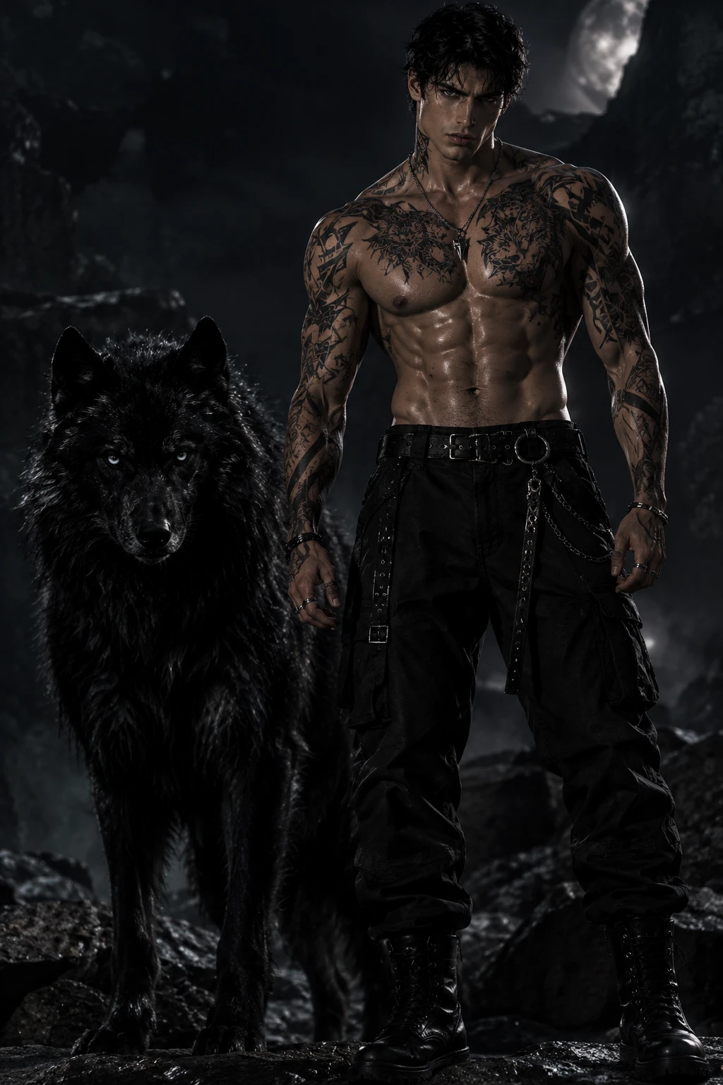The Last White Wolf: The Black Alpha 🌑🐺 thumbnail