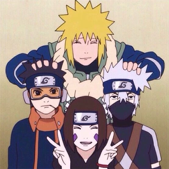 Obito and run and kakashi and Minato and Kushina thumbnail
