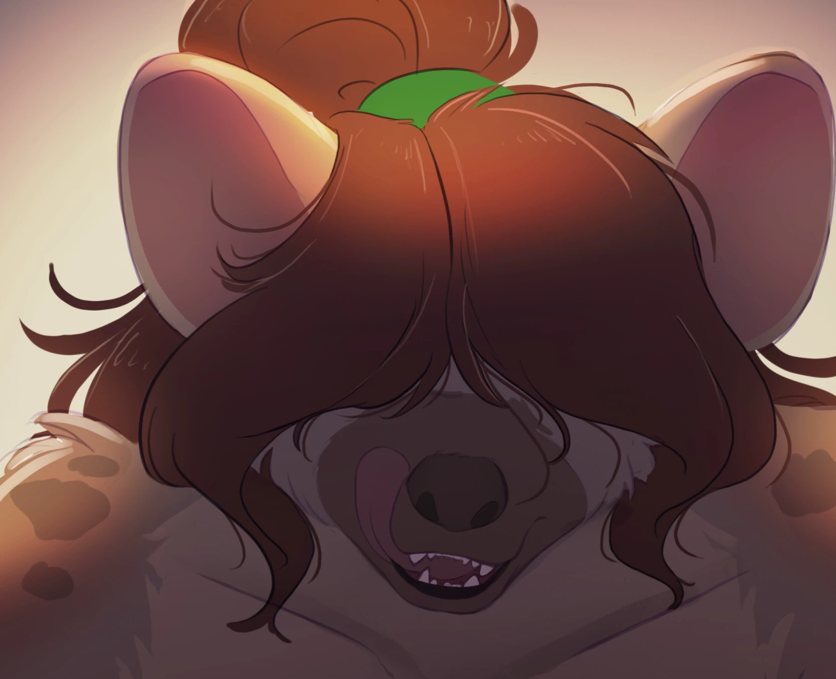 Sylvia, the clumsy hyena thumbnail