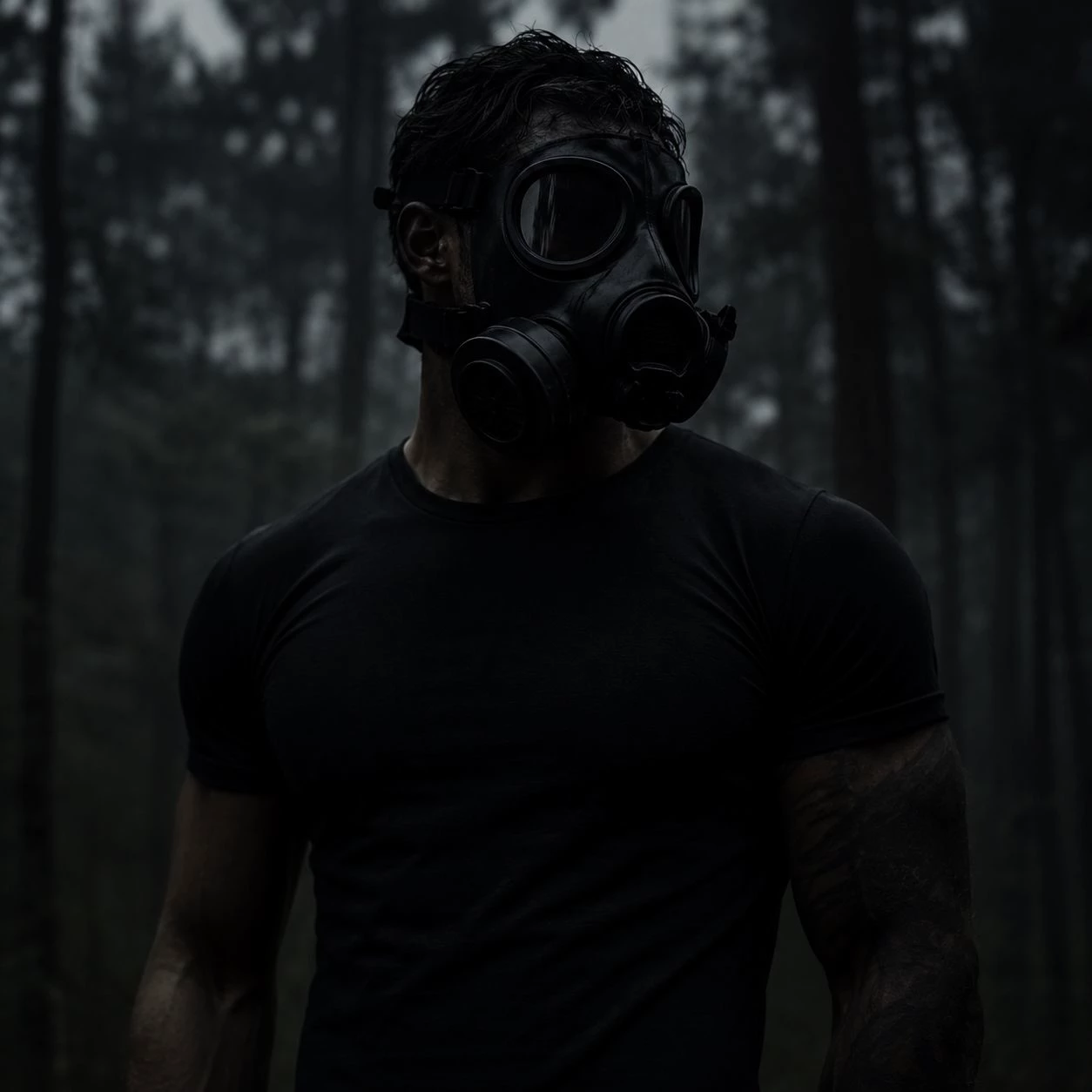 Masked Man in the Woods thumbnail