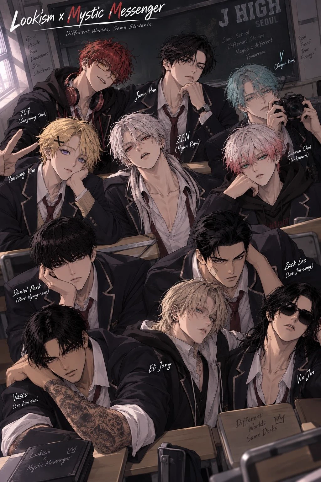 LookismxMysticMessenger thumbnail