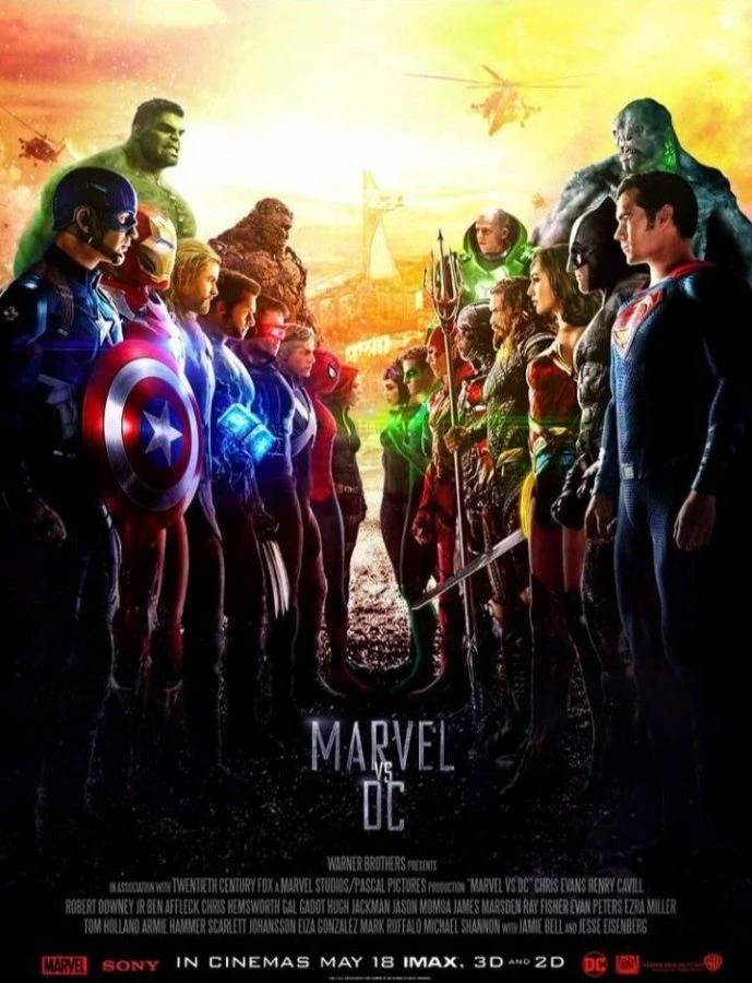 Marvel vs DC thumbnail