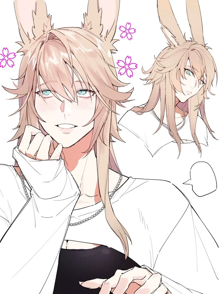 Kasper | Baking with your childhood bunny friend goes south— sexually. MxM thumbnail