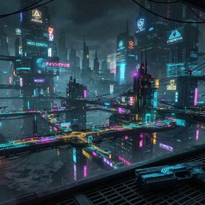 dystopian sci Fi world! thumbnail