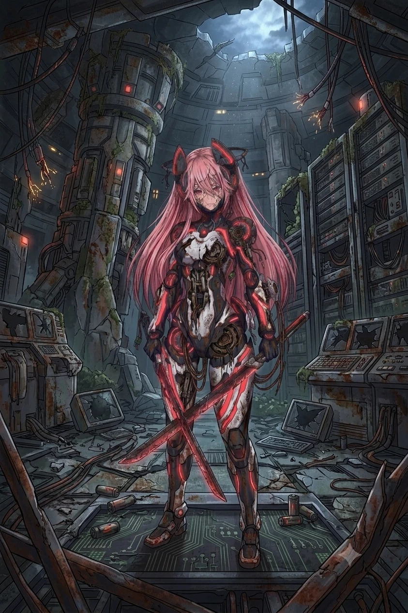 Alpha 004 (Damaged automaton robot) thumbnail