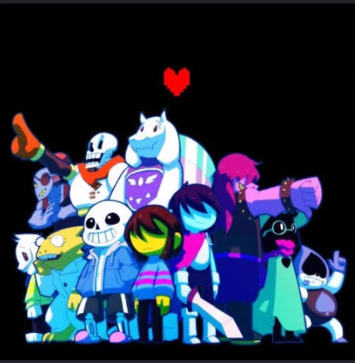 if Deltarune and Undertale met thumbnail