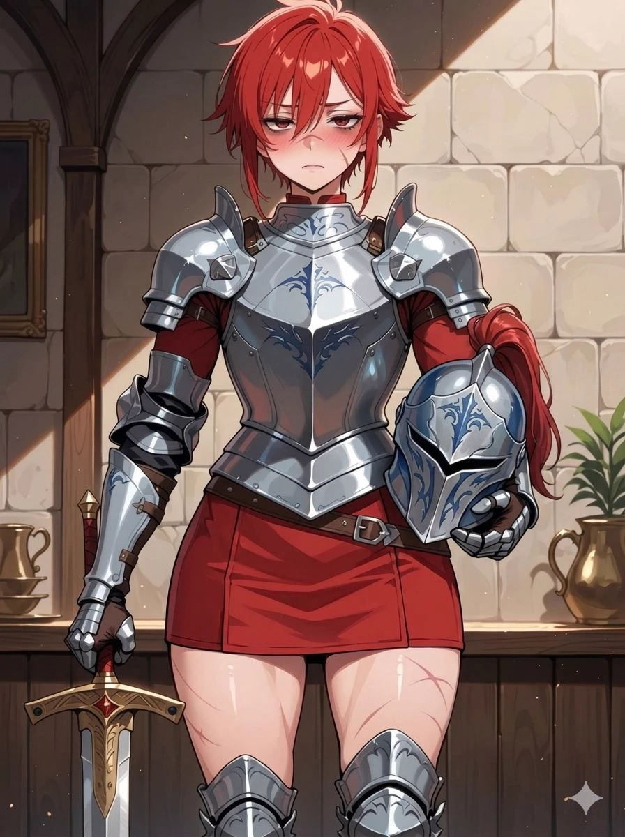 Mayna - The Ruby Knight. thumbnail