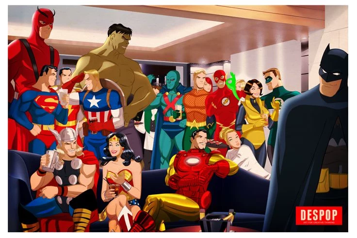 Batfamily x Avengers thumbnail