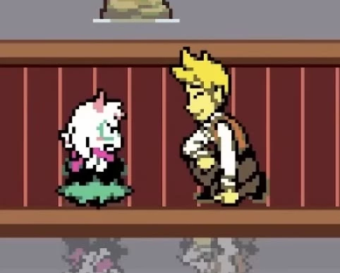 Flowery and Ralsei thumbnail