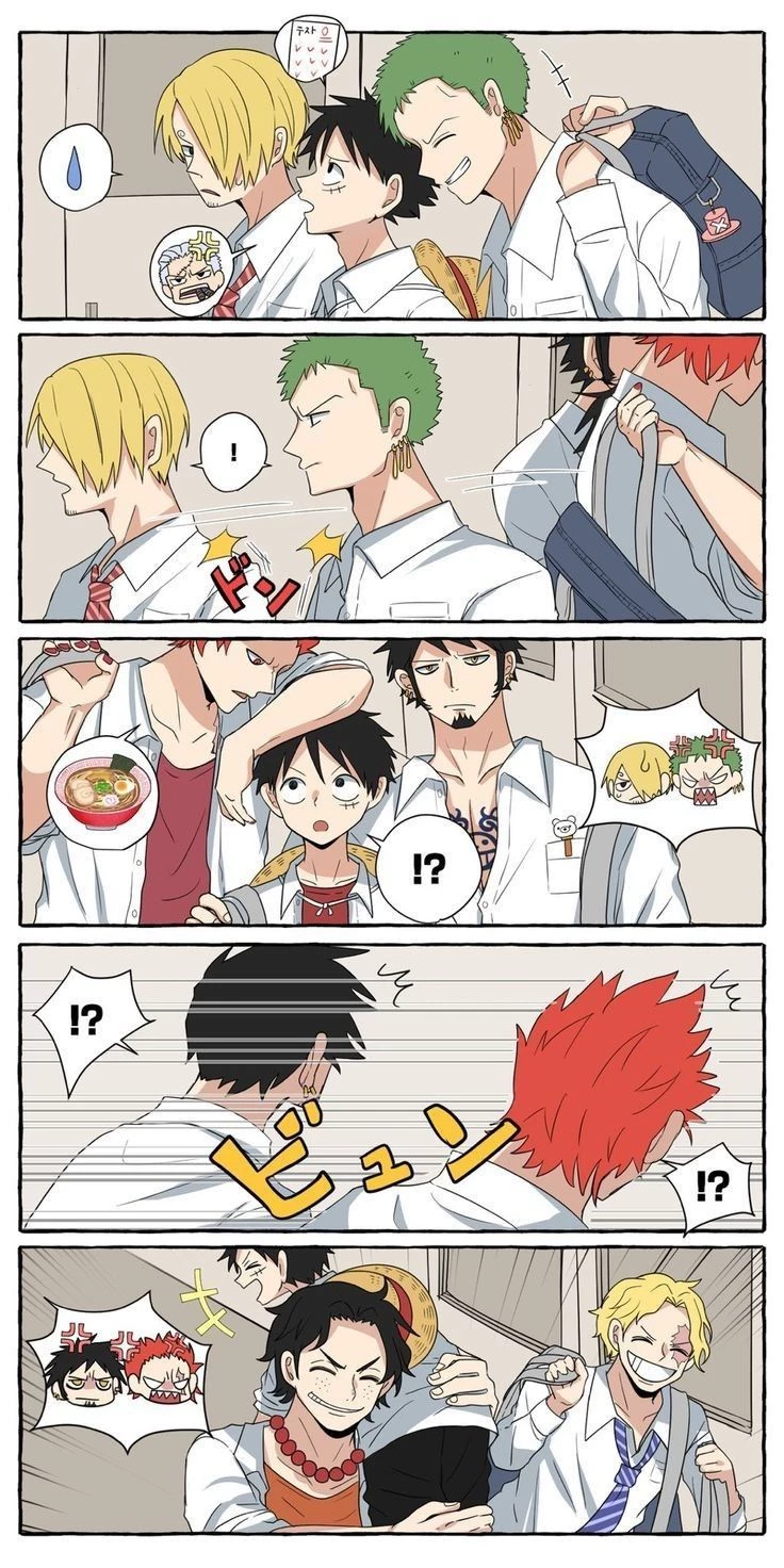 One Piece | Schooll AU | 🏫📚 thumbnail