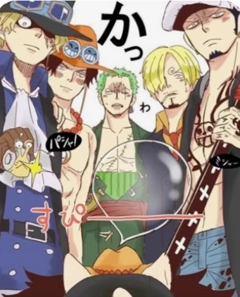 Ace, Sabo, Zoro, Sanji, Law - One Piece thumbnail