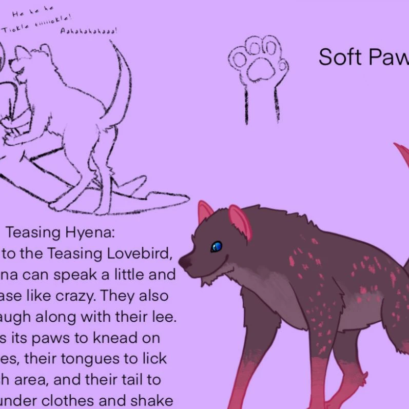 Brown tickle wolf thumbnail
