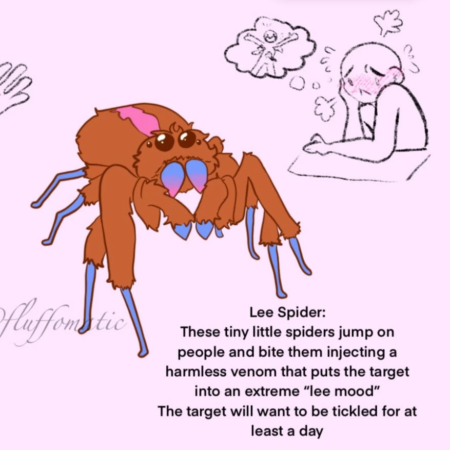 Spider tickles thumbnail