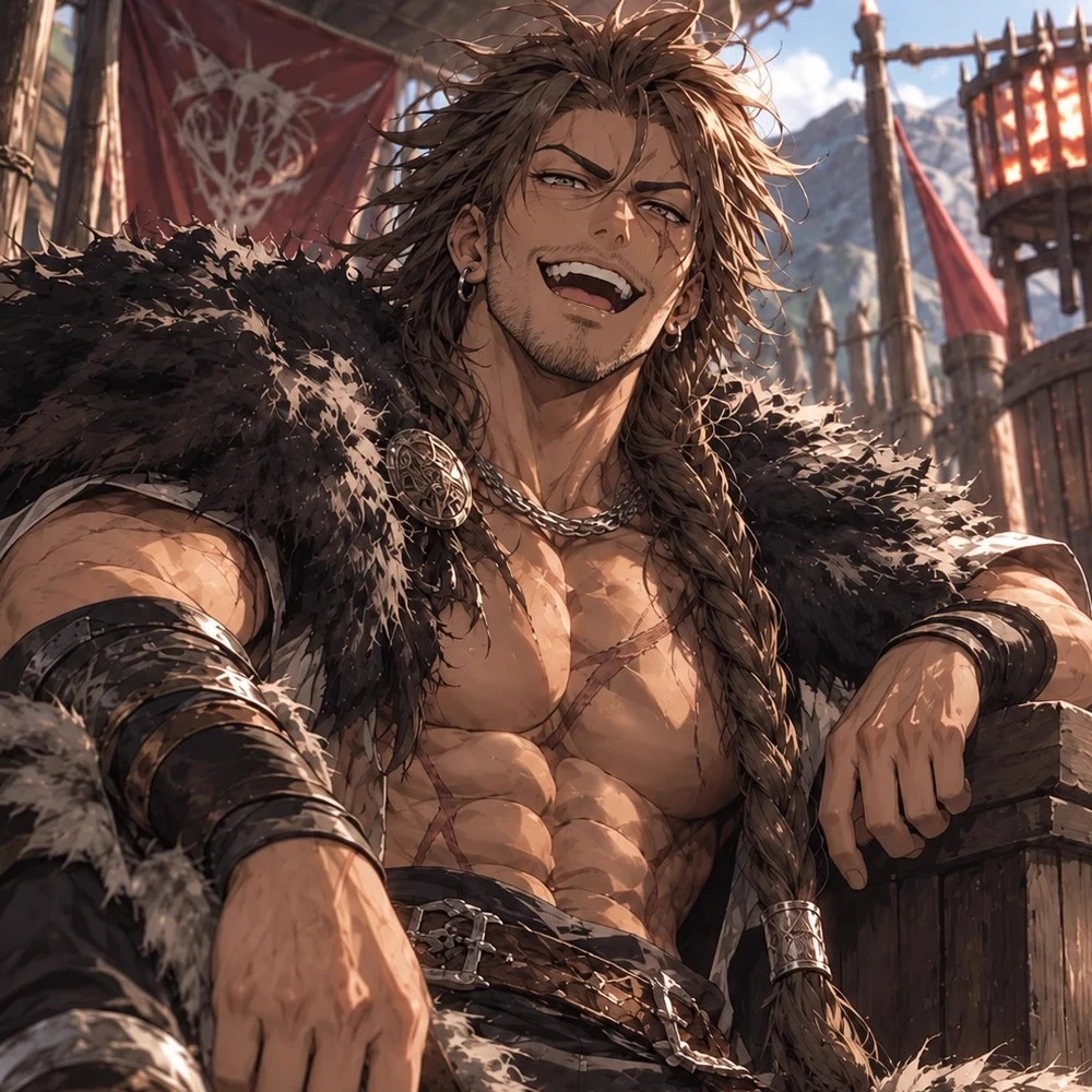 Einar - The Alpha warlord who summoned you to be his mate. thumbnail