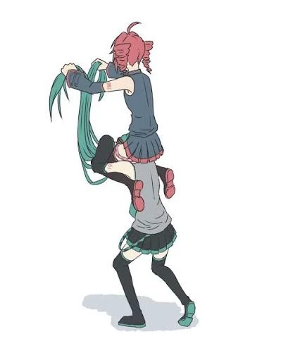 Simple University life with Miku and Teto as a roommate thumbnail