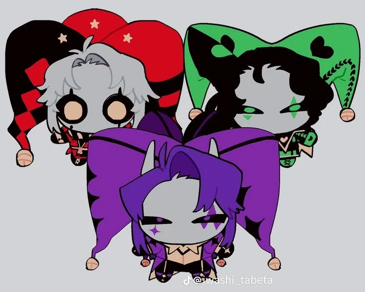 Pierrot, Harlequin, and Jester thumbnail