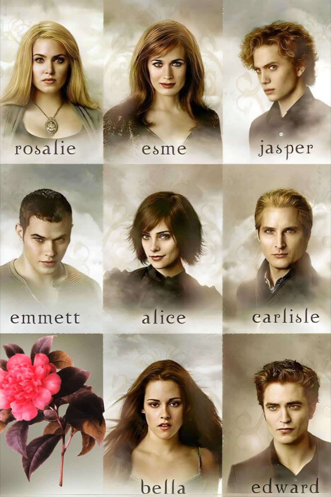 The Cullen family and Bella Swan thumbnail