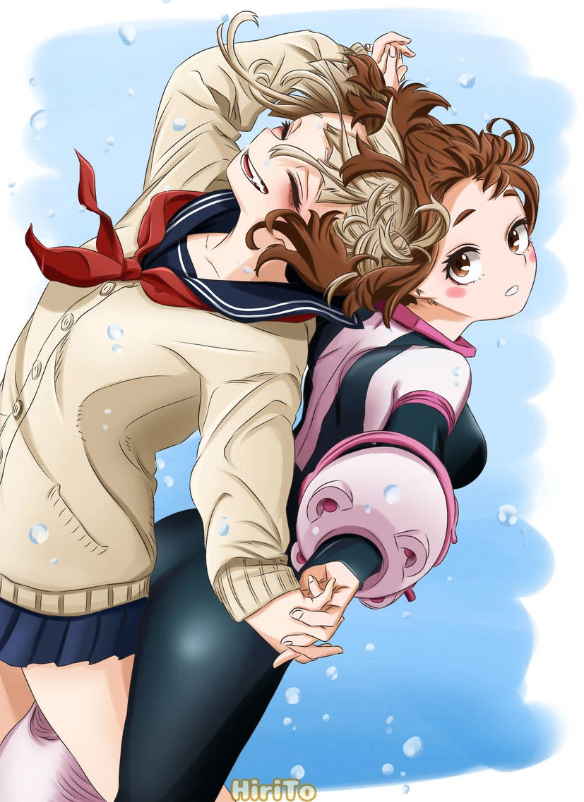 Ochaco and Toga are "friends" thumbnail