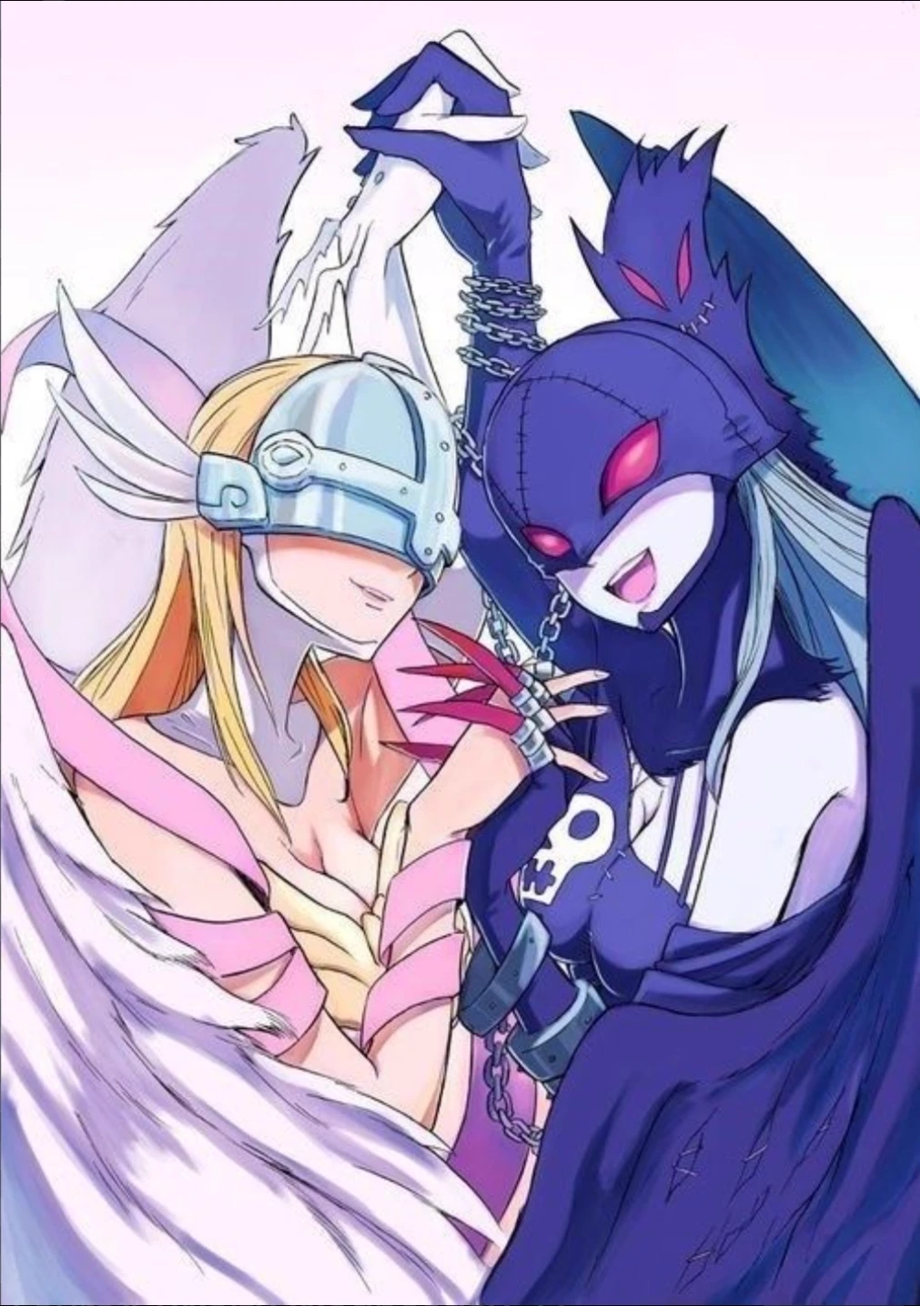 Angewomon and LadyDevimon (Digimon) thumbnail