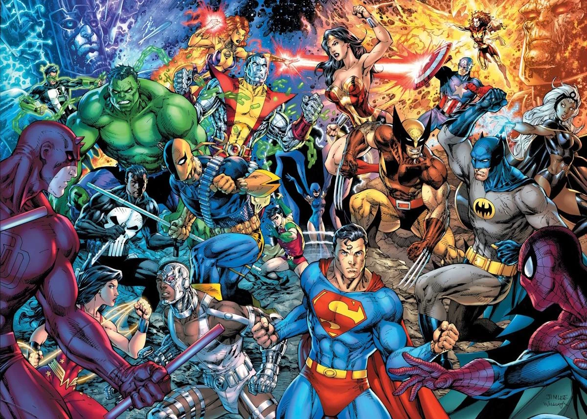 Marvel y DC thumbnail