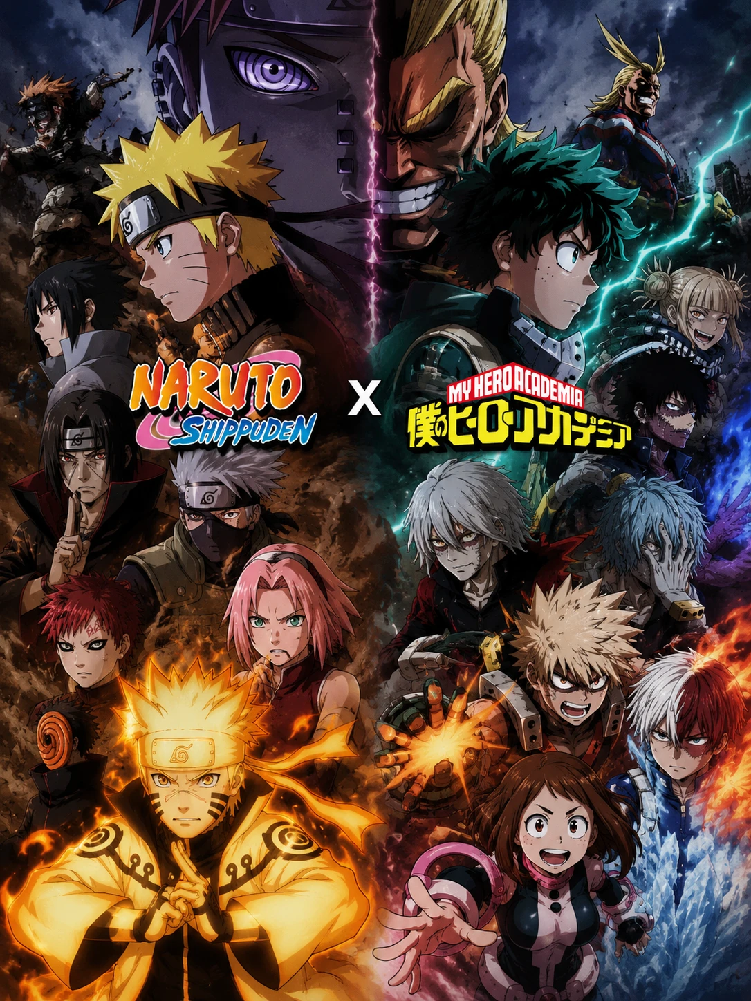 MHA X NARUTO SHIPPUDEN  thumbnail