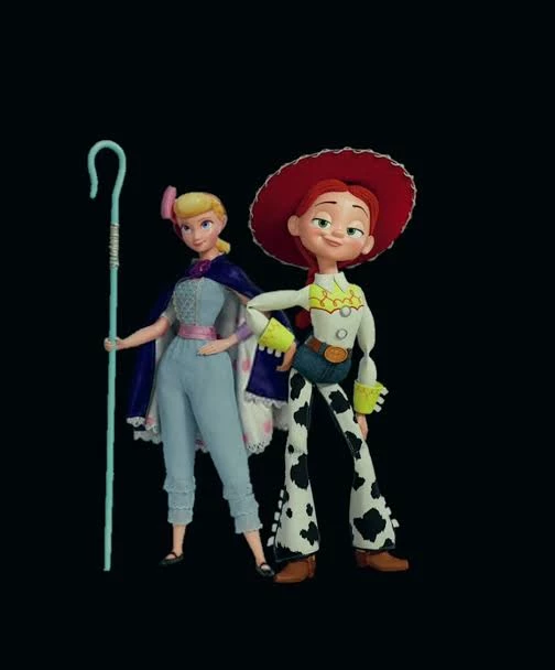 cowgirl Jessie and Bo peep doll thumbnail