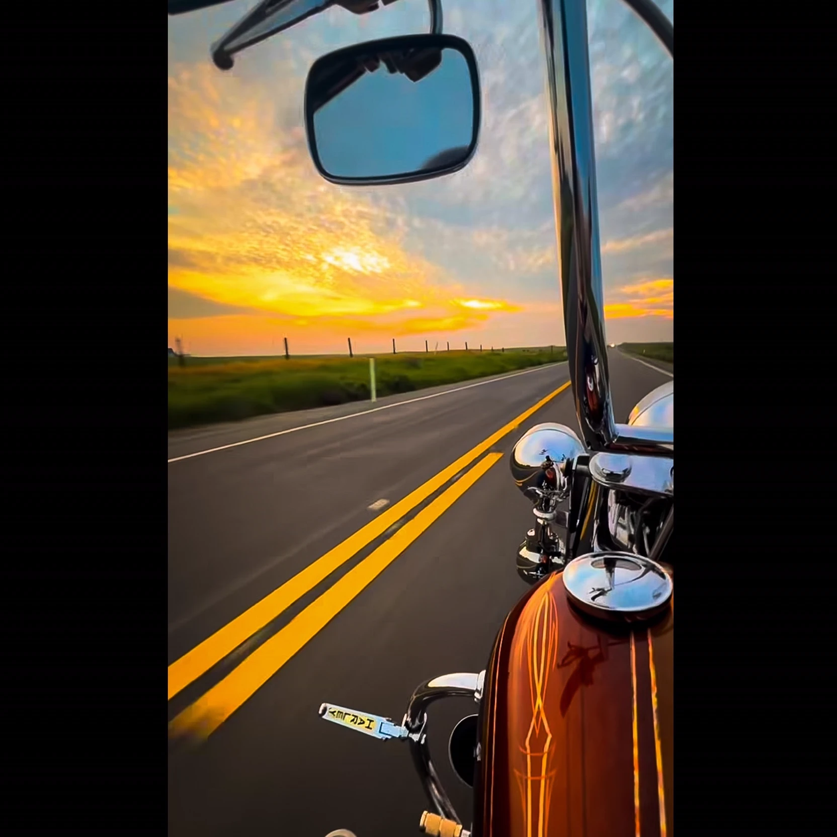 You, a motorcycle, and your story thumbnail