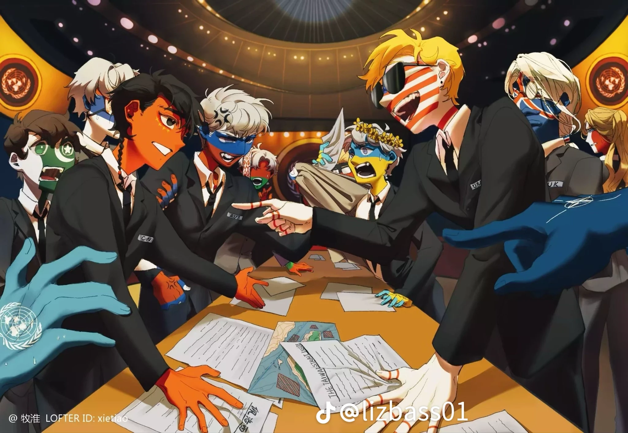 The Meeting (Countryhumans) thumbnail