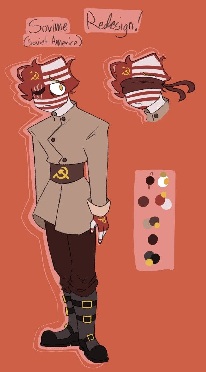 United Socialist States of America - USSA (Soviet USA Countryhumans) thumbnail
