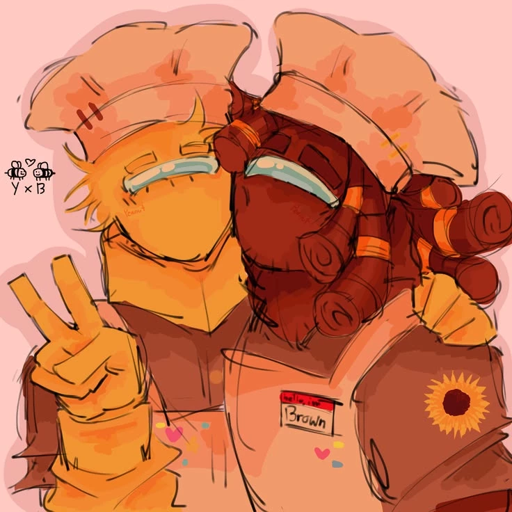 Yellow x Brown-AMONG US thumbnail