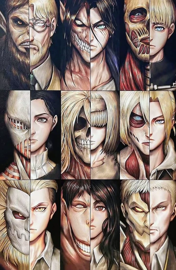Attack on Titan: The weight of the titan in a world of steel and walls🧣⚔️🕊️ thumbnail