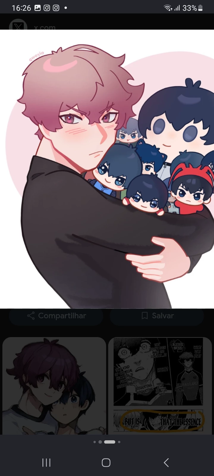 \[Laughs\]??!! Isagi thumbnail