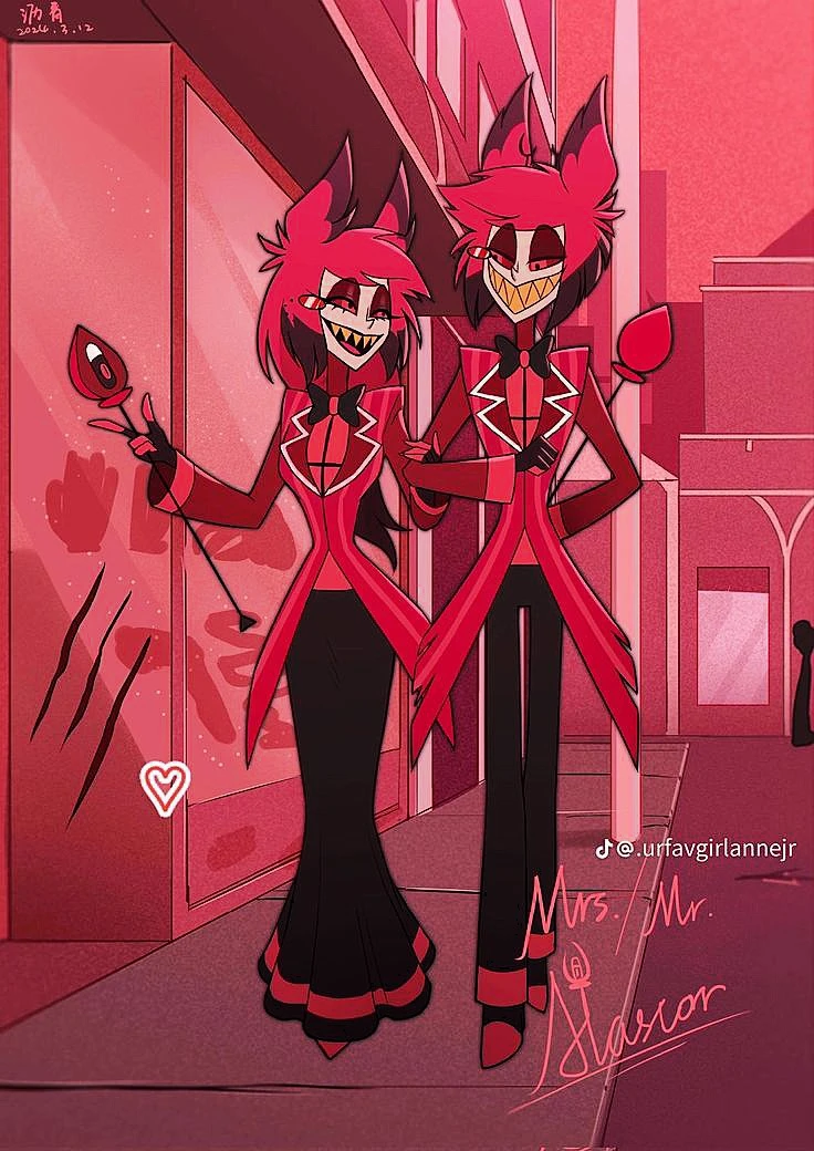 Alastor's younger twin sister thumbnail