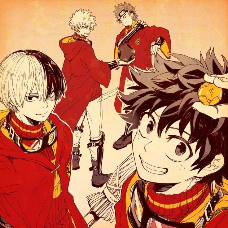 Harry Potter and mha!💥⚡🪄 thumbnail