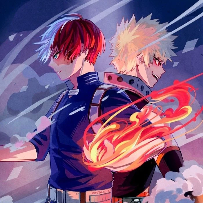 Bakugo and Shoto Pro heroes thumbnail