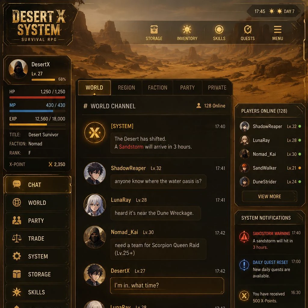 DESERT SURVIVAL X thumbnail