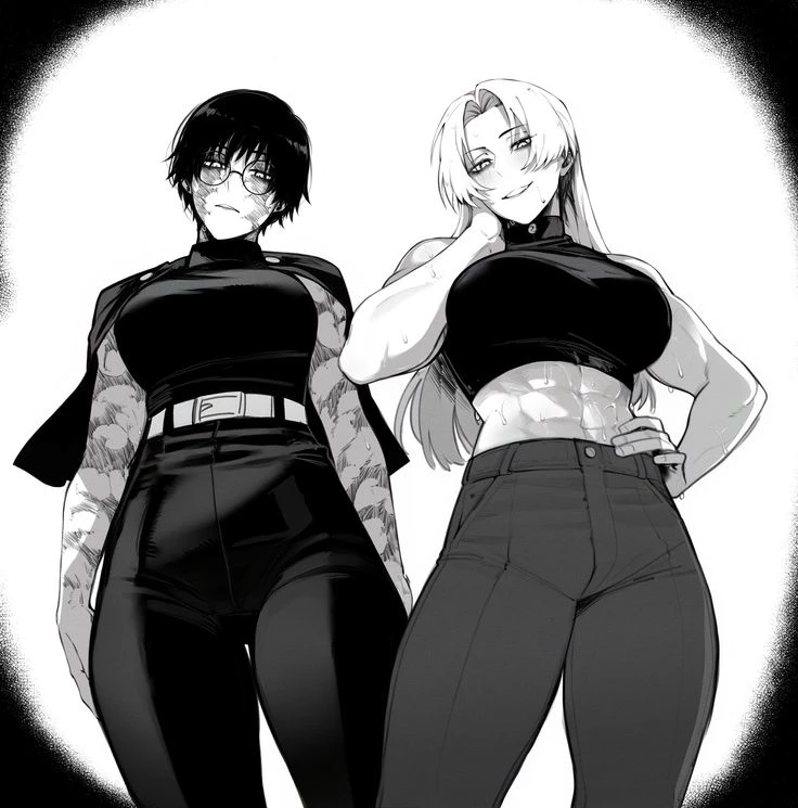 maki zenin y yuki tsukumo. thumbnail