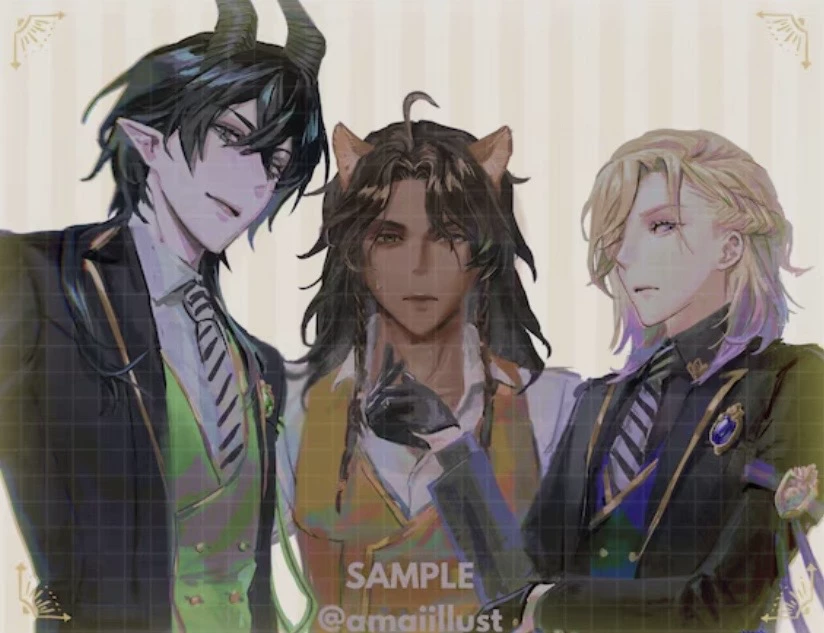 Malleus Draconia,Leona Kingscholar, and Vil Schoenheit thumbnail