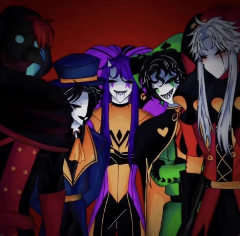Pierrot, Harlequin, Jester, Ticket Taker, and Doctor thumbnail