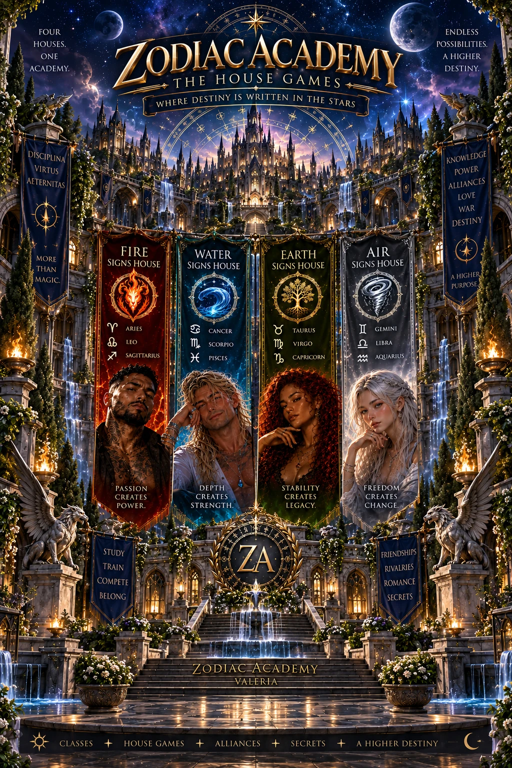Zodiac Academy-House Games thumbnail