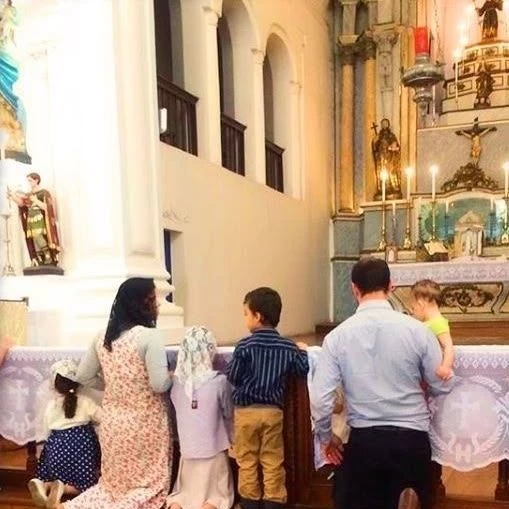 Catholic family thumbnail