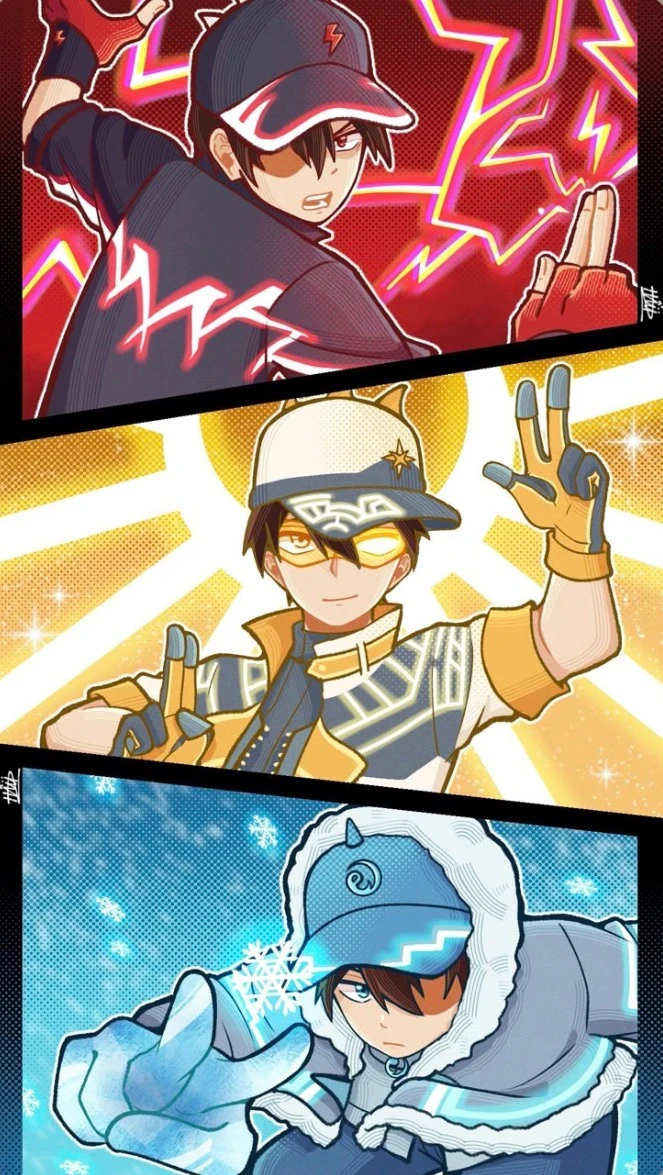 Boboiboy trio cool thumbnail