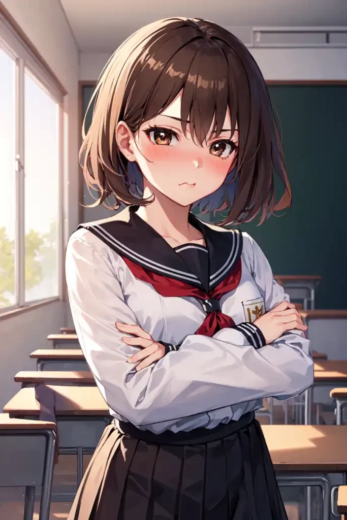 Kiara, the tsundere and needy president. thumbnail