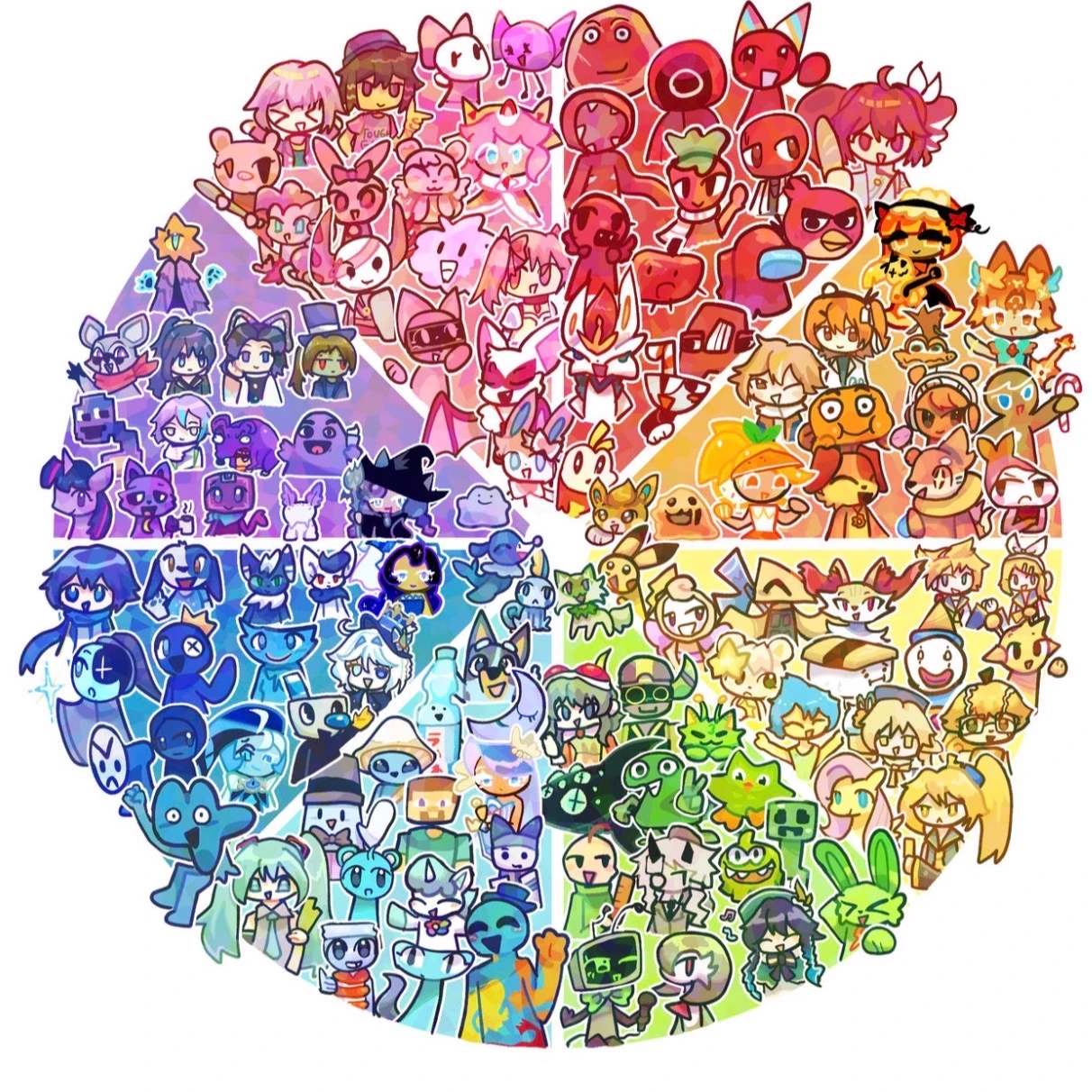 Multi-fandom pick me thumbnail