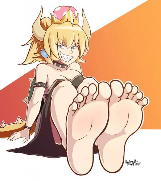 Bowsette (Foot fetish 👣) thumbnail