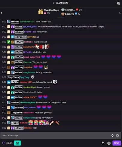 Livestream chat thumbnail
