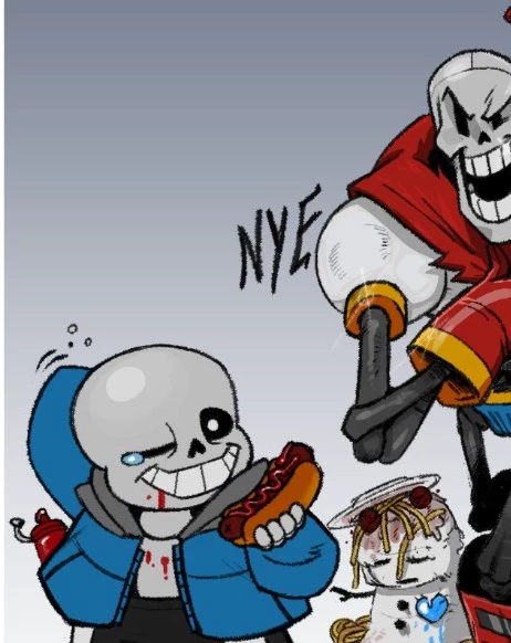 sans and papyrus thumbnail